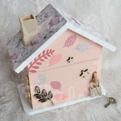 Tirelire biche ou faon personnalisée pour enfant ou cadeau de naissance