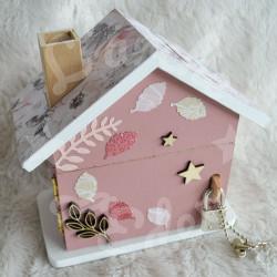 Tirelire biche et decor de la foret pour enfant a personnaliser