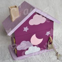 Tirelire attrape reves personnalisée pour enfant ou cadeau de naissance